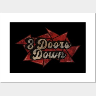 3 Doors Down - Red Diamond Posters and Art